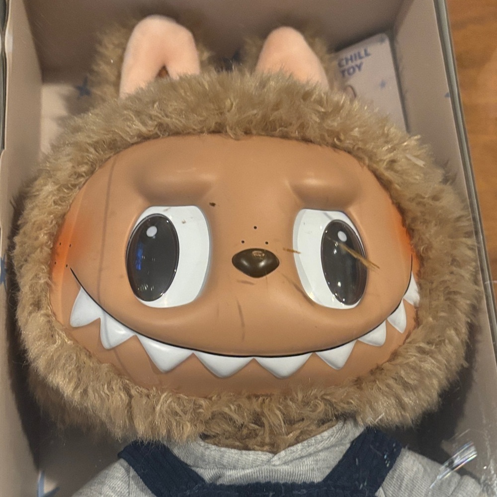 Authentic New in Box Poshmart Time to Chill Plush Toy he’s huge! - Picture 3 of 8